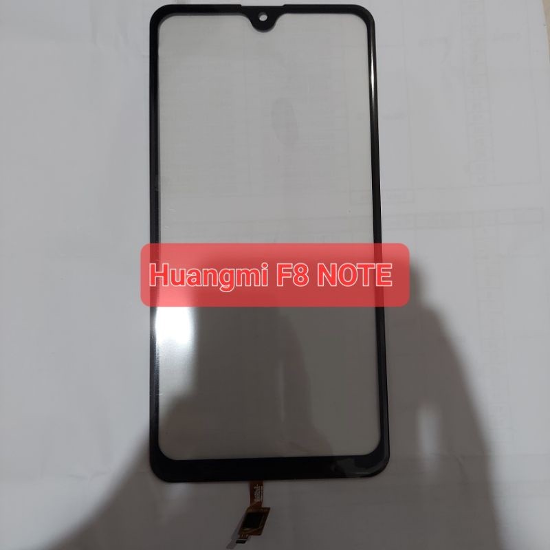 Touchscreen huangmi F8 note layar sentuh jual murah