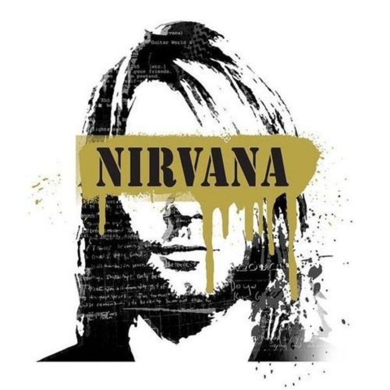 

Sablon Baju DTF Sablon Kaos Print DTF Tema Kurt Cobain Nirvana V1