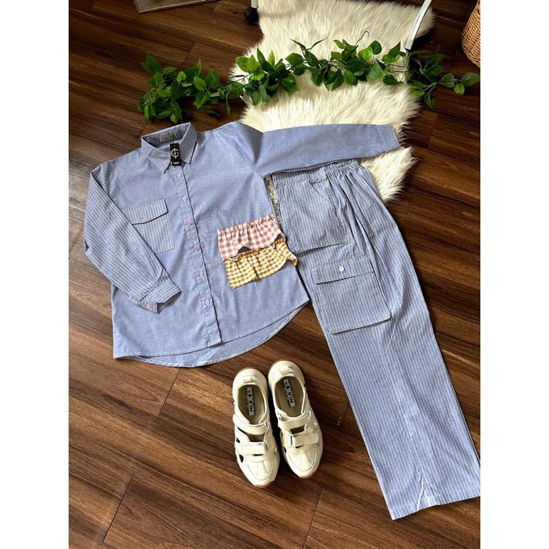 CHALOEM SET AULI DENIM BY CHALOEM