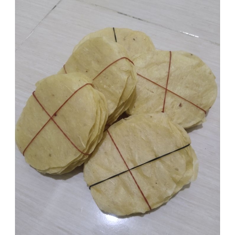 

100 pcs Opak singkong mentah (ubi mentega) halal