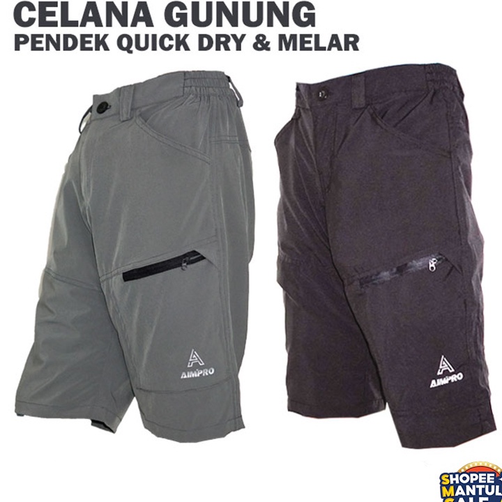 Kualitas Dijamin CELANA GUNUNG PENDEK OUTDOOR HIKING KEREN TRENDY AIMPRO
