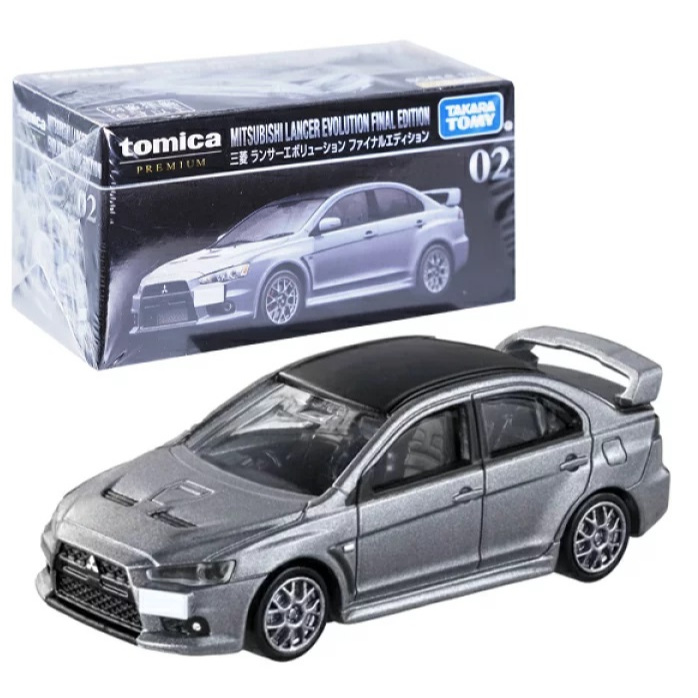 Tomica Premium 02 Mitsubishi Lancer Evolution Final Edition