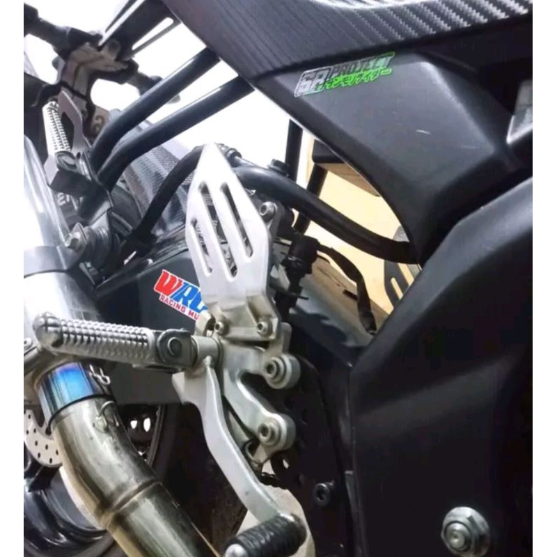 RAISER PENINGGI FOOTSTEP BELAKANG R15V2 R15V3 R15V4