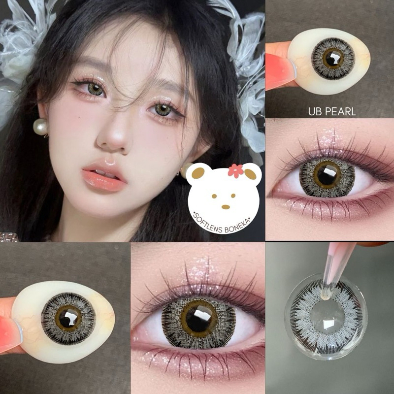 Lensa Kontak warna douyin 2024 cantik boneka brown
