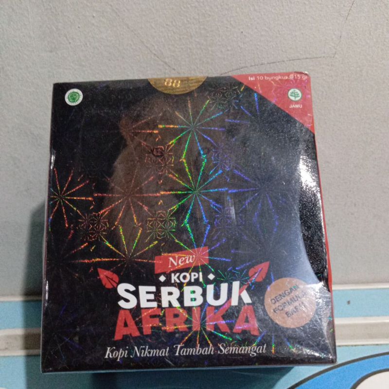 

Serbuk kopi Afrika 10 sachet