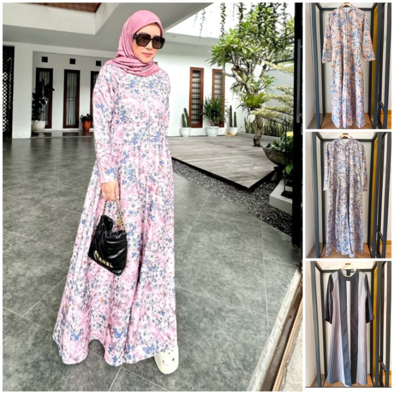 FLORAL DRESS EDISI FASHIONALITY BY KORINA