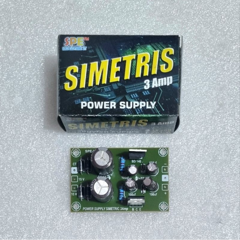 Kit Power Supply Simetris 15 Volt CT 3A By SPEED