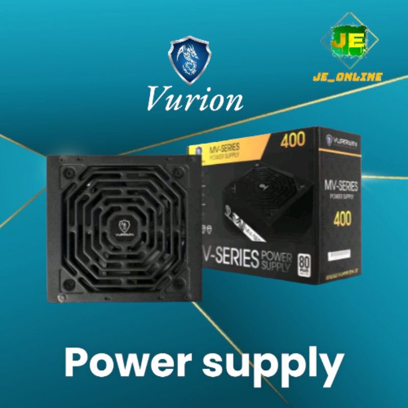 PSU VURRION POWER SUPPLY VURRION MV SERIES 400 80 PLUS