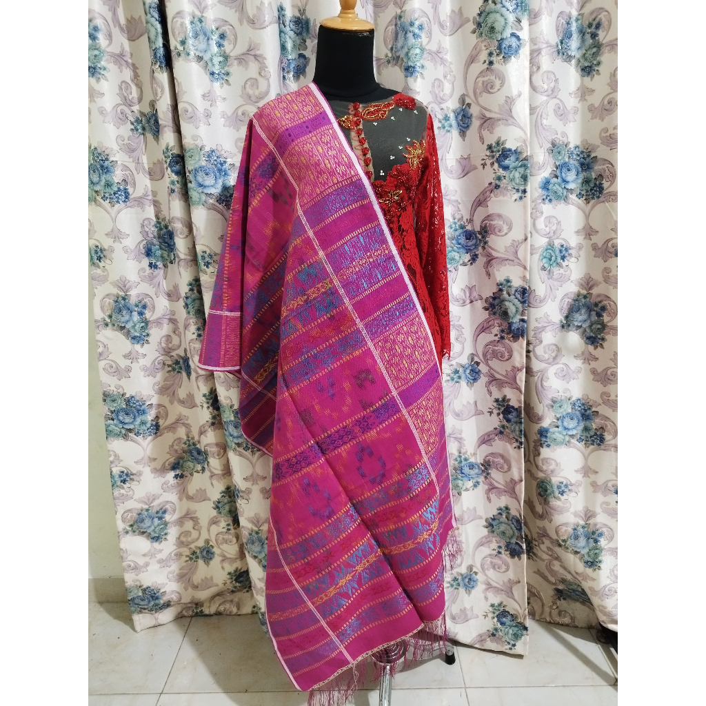 UIS NIPES WARNA DASAR PINK (CERAMIC)