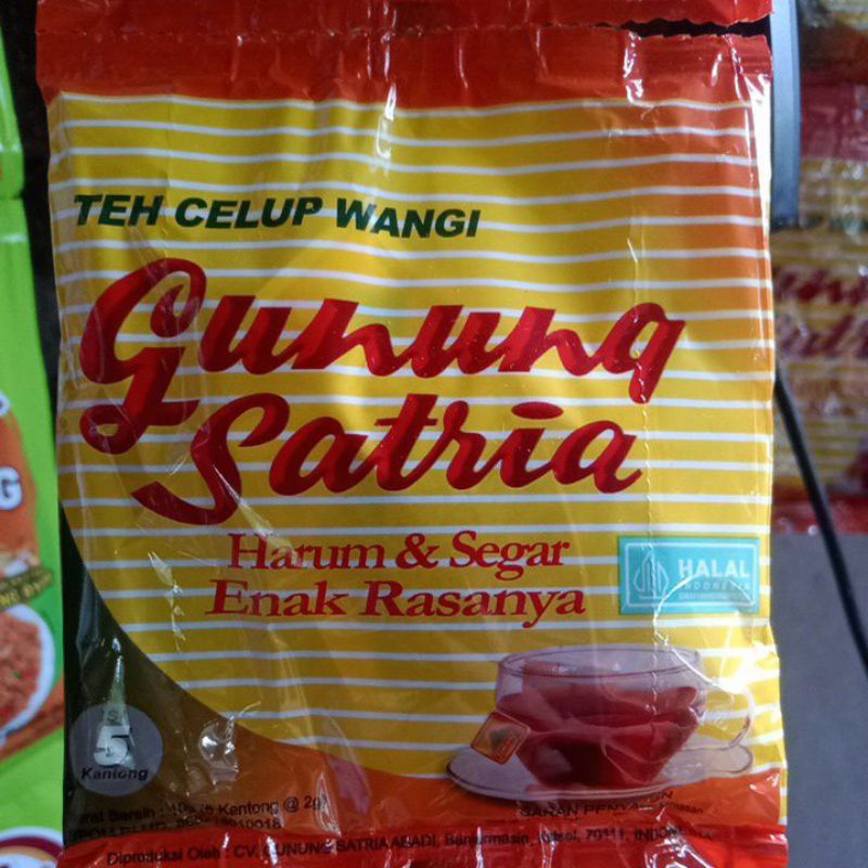 

Teh Celup Gunung Satria Sachet