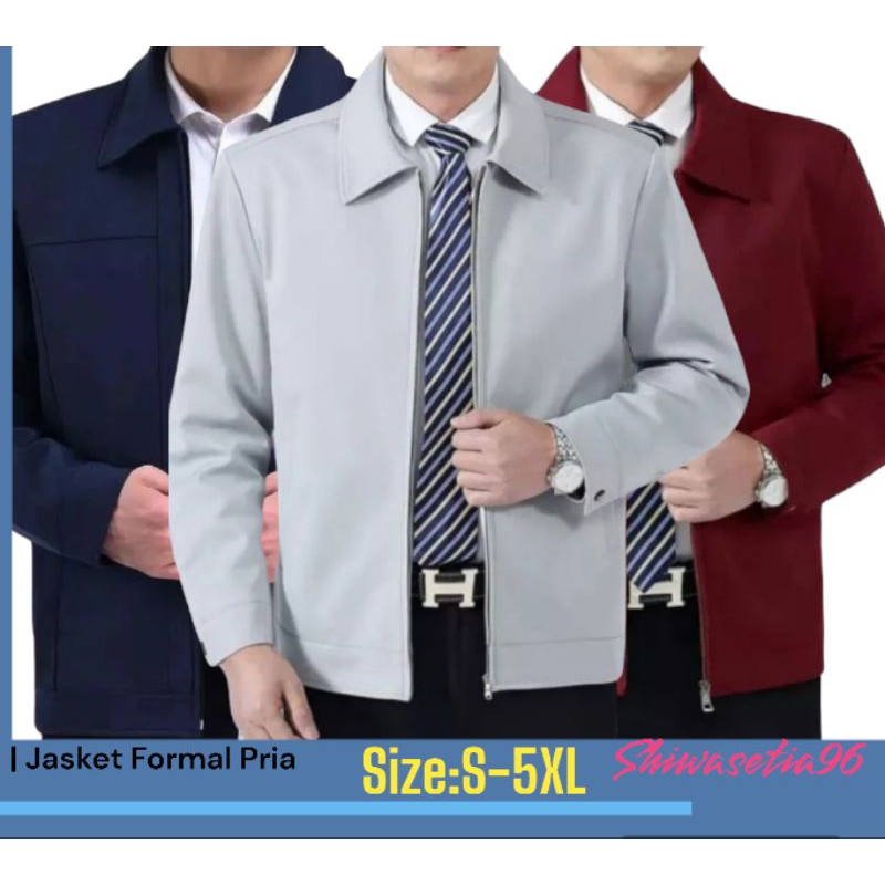 JASKET PRIA UKURAN JUMBO /JAS SEMI JACKET PRIA BIG SIZE OVER SIZE