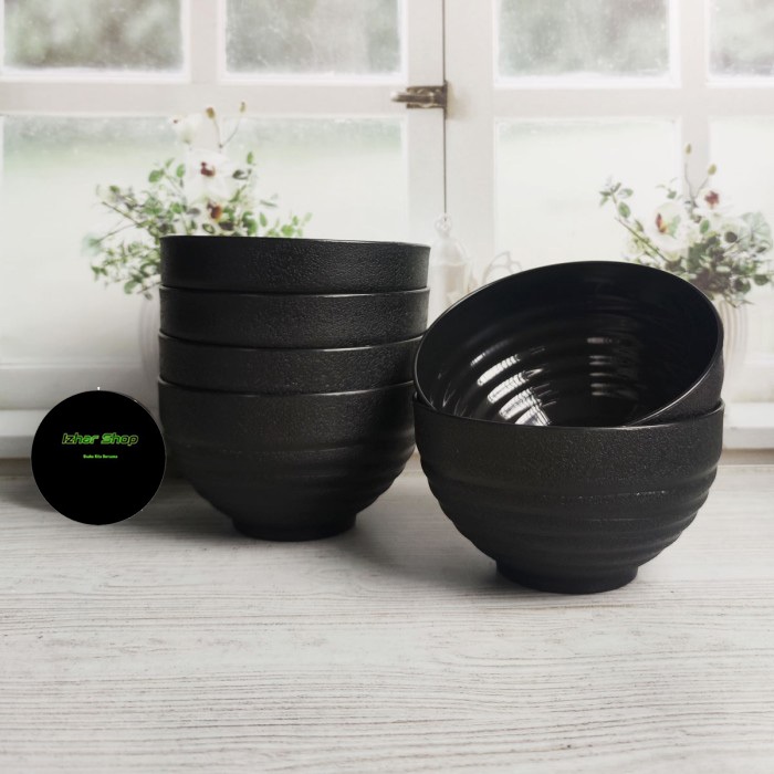 Mangkok Plastik 6 Inch Japan Series - Mangkok Bakso Mie Soto Clio 3426