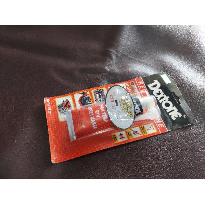 

LEM SEALENT MERAH DEXTONE 70 GRAM LEM SILICON LEM PAKING LEM SELANG