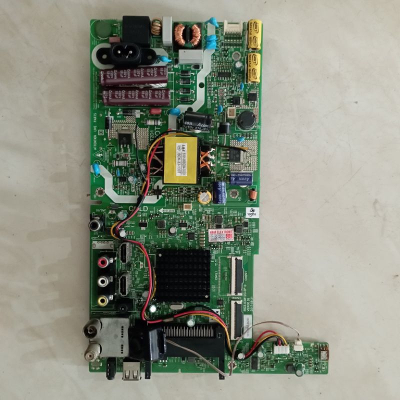 MB MOBO MAINBOARD MODULE MESIN TV COOCAA 40E2A22G 43E2A22G