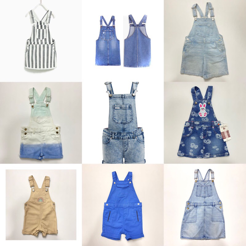 OV005 Overall Denim MIX BRAND defect