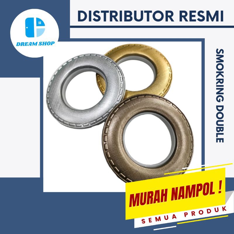 SMOKRING DOUBLE TERBARU TERMURAH 2022 / SMOKRING MURAH / GORDEN BLACKOUT
