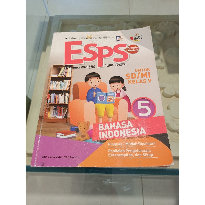 

ESPS Bahasa Indonesia kelas 5 buku bekas