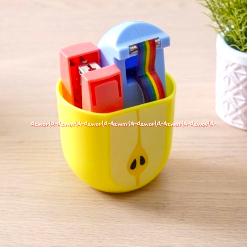 

Ataru Steples Isolasi Kecil Set 3pcs Peralatan Mini Desktop