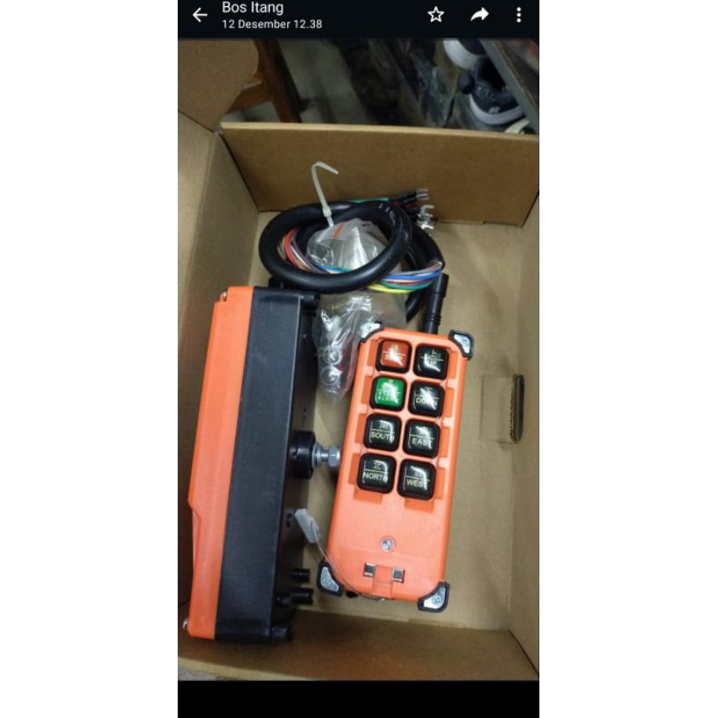 Remot kontrol Crane hoist crane hoist remote control wireless set