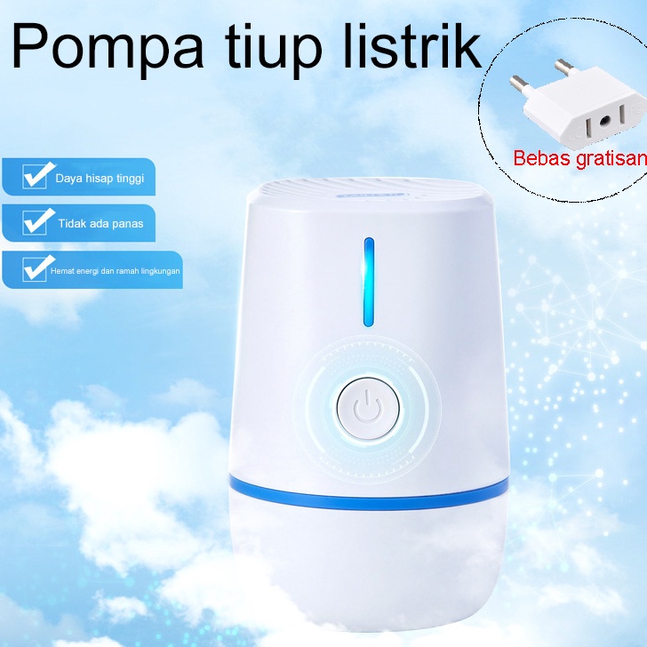 Restock Pompa Angin Electric Listrik Vakum Baju Vacum Bag Pakaian Traveling Elektrik Tas Penyimpanan