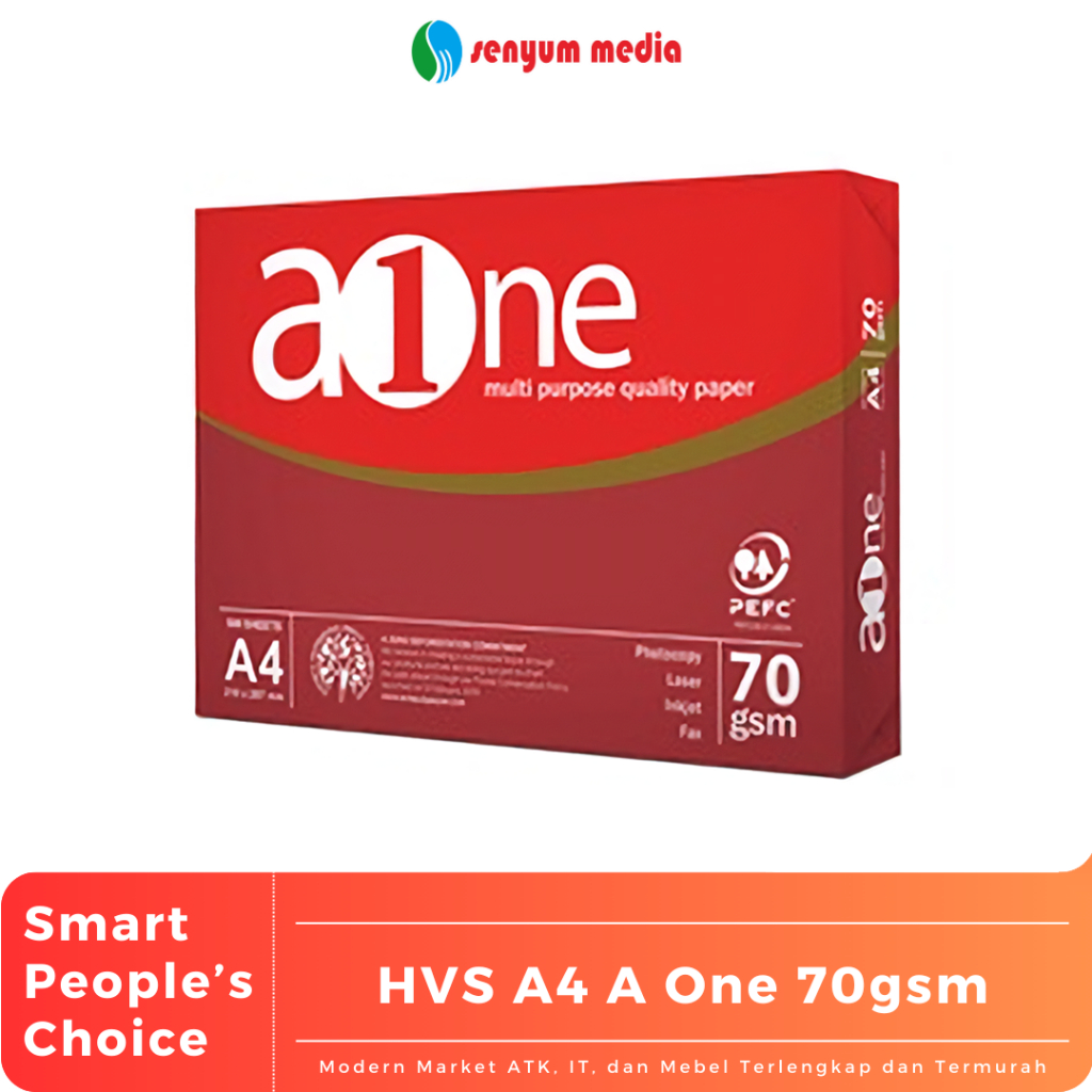 

HVS A4 A One 70gsm (S:RIM)