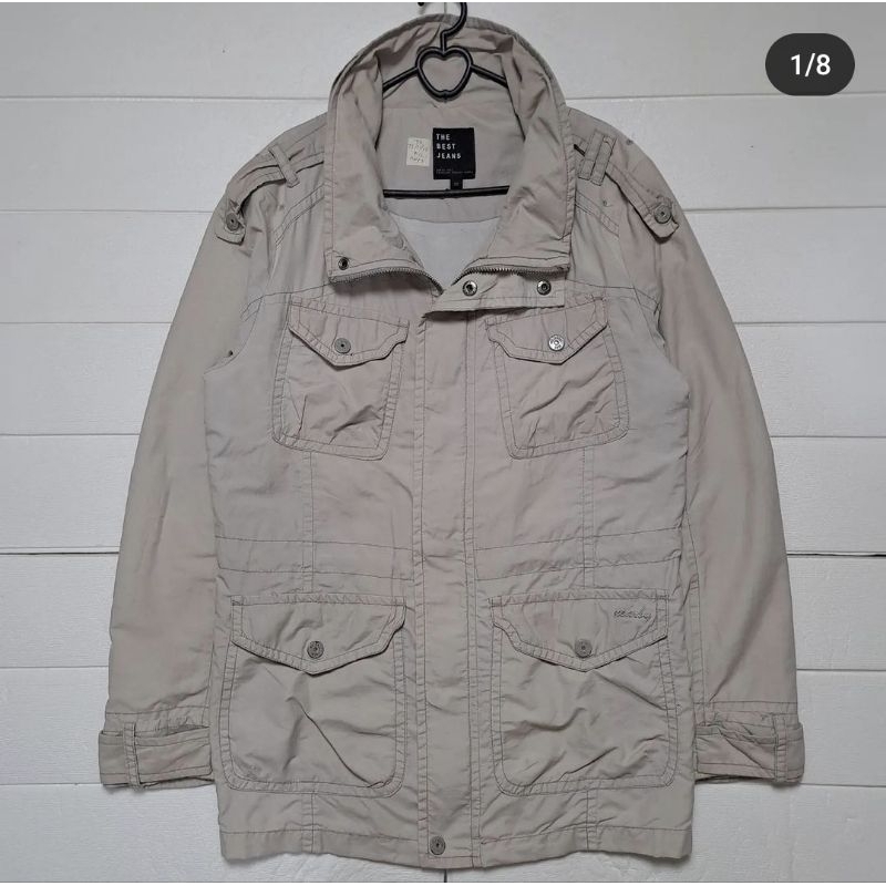 JAKET PARKA BY TBJ JEANS SIZE M FIT L