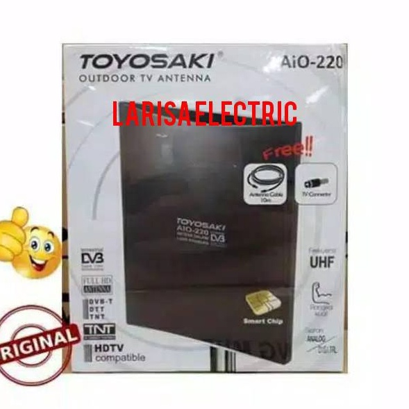 Diskon DNA Antena TV Digital Luar Dalam AIO 22 Toyosaki