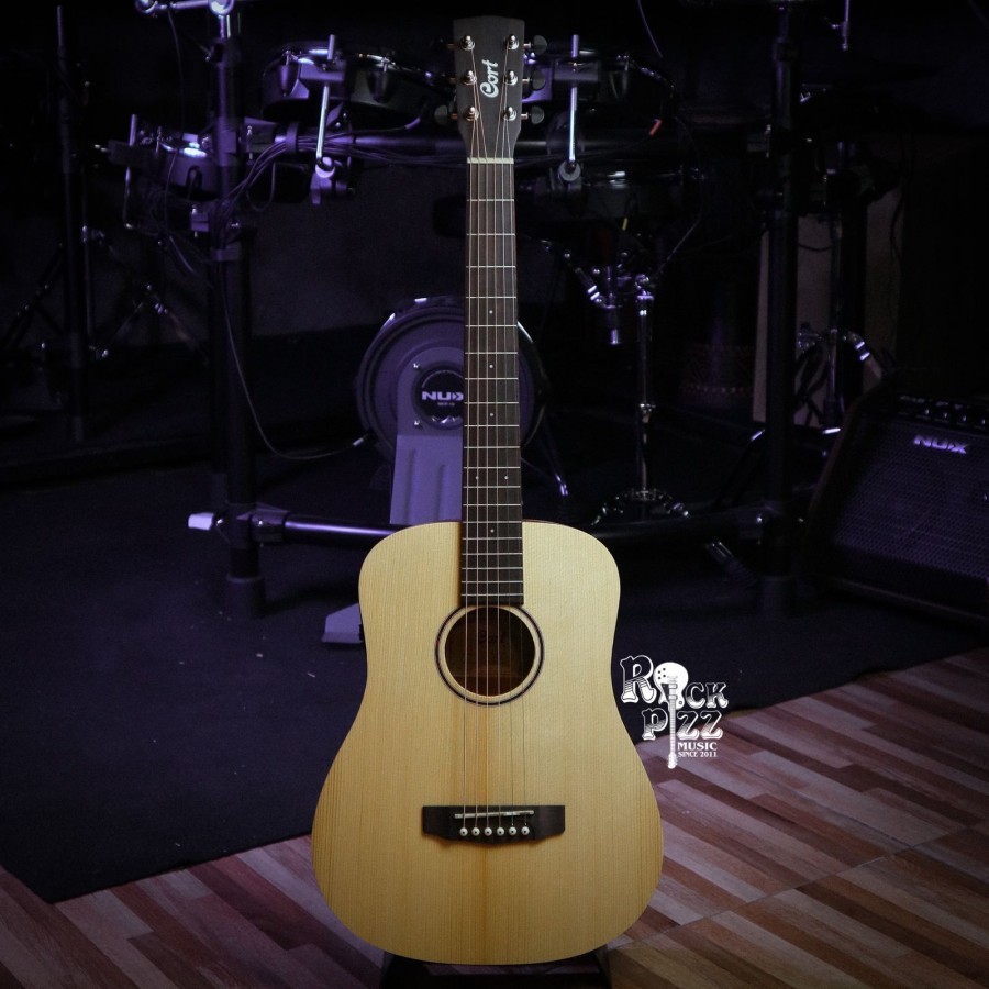 CORT EARTH MINI E ADIRONDACK ACOUSTIC GUITAR