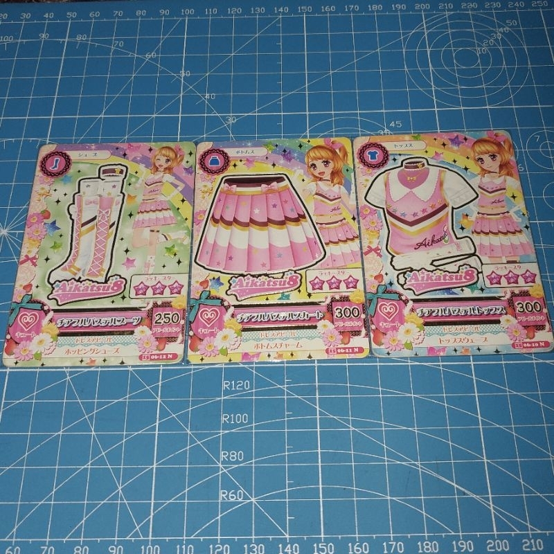 (SET) Kartu Aikatsu Card Jepang Aikatsu8 Aikatsu eight Cheerful Pastel Set card Ozora Akari