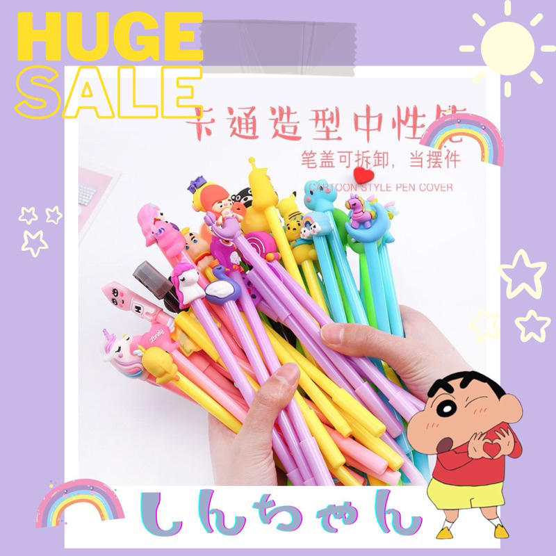 

PEN GEL KARAKTER lucu / Pulpen Gel karakter