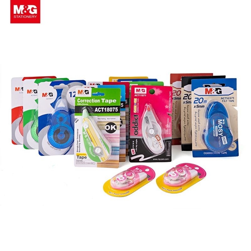 

M&G Correction Tape Tip Ex Kertas Pita Koreksi / stipo kertas