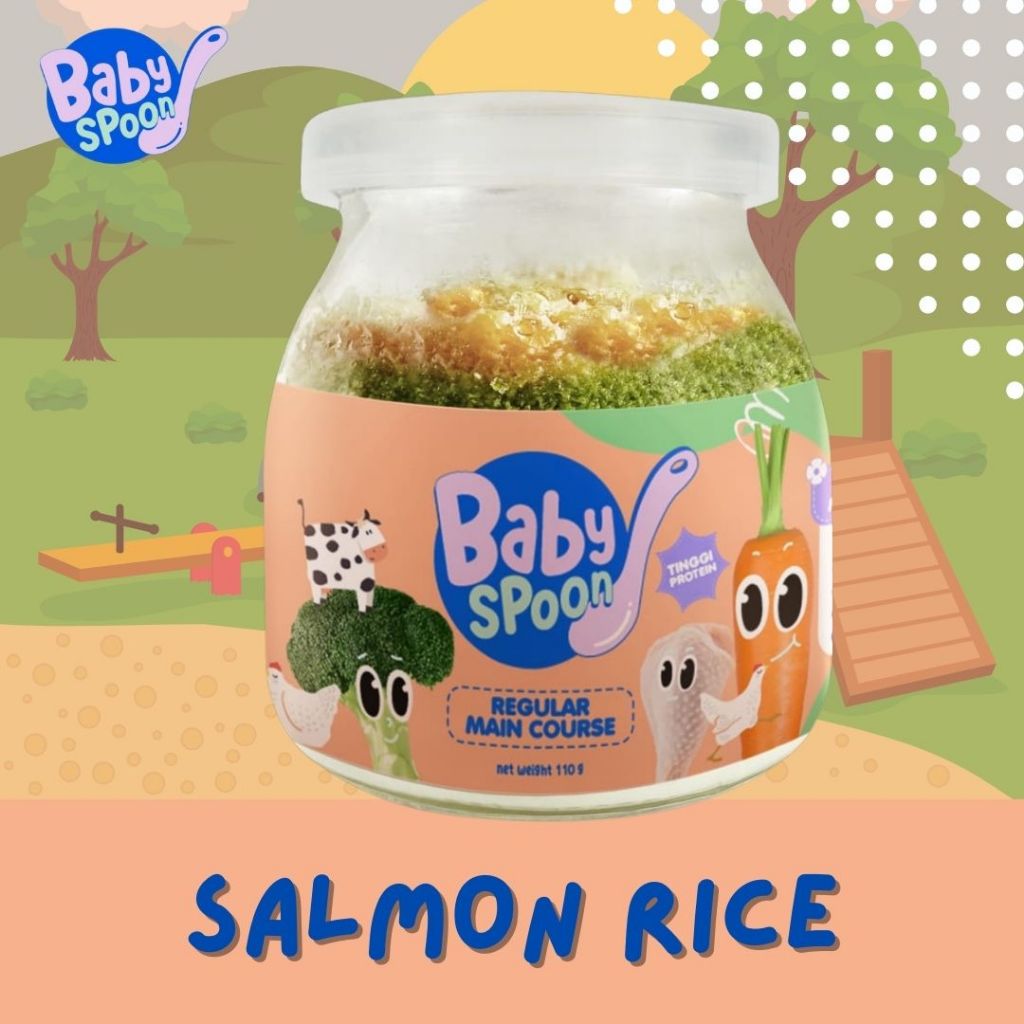 

Nasi / Bubur Salmon Peas - Main Course