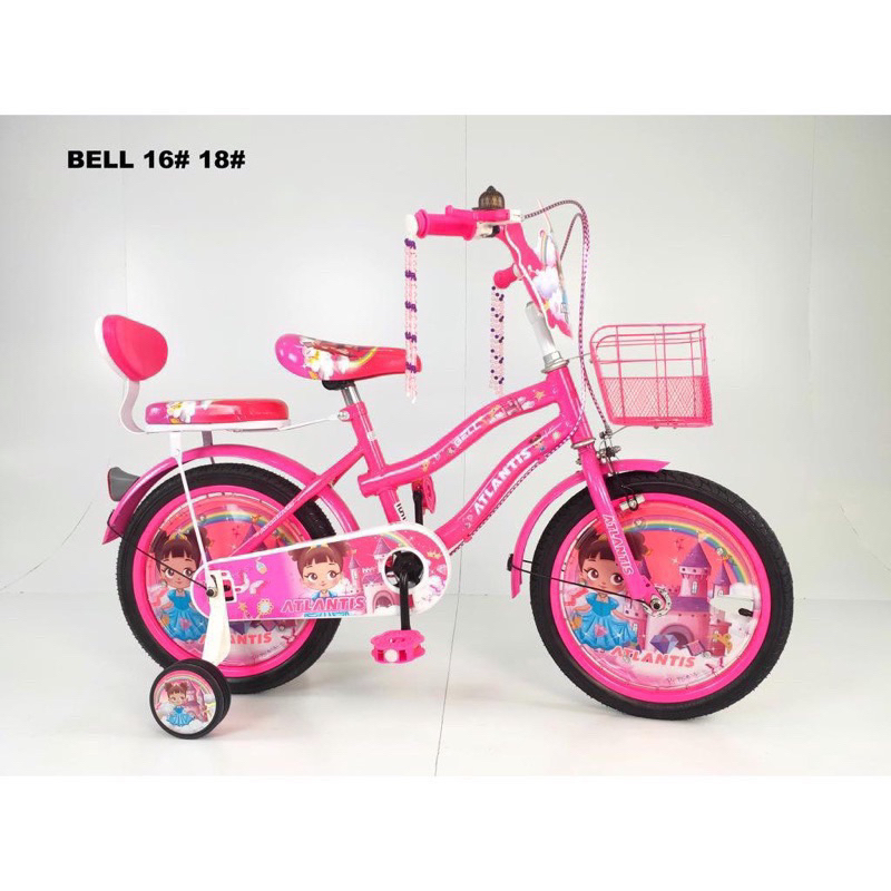 Sepeda Anak Cewek Perempuan Mini CTB Atlantis / erminio 12 16 18 inch