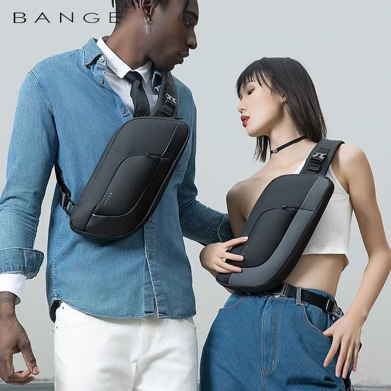 Bange Tas Selempang Pria Waist Bag Pria Sling Bag Pria BG7312