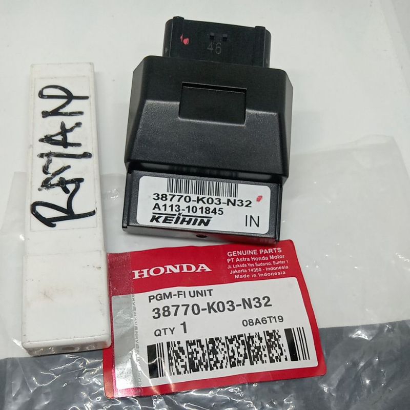 ECU ECM K03 Revo fi Revo fi injeksi