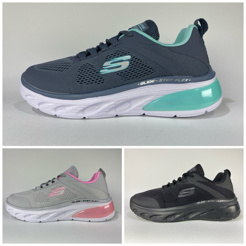 SEPATU SKECHERS//SKECHERS GLIDE STEP FLEX WOMEN (UK36-40)