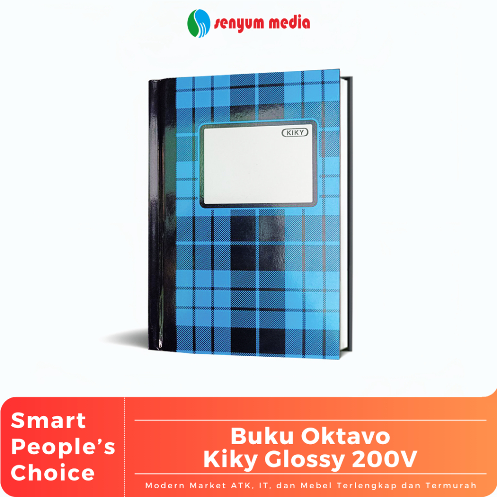 

Buku Oktavo Kiky Glossy 200V (1 Pcs) (S:PCS)