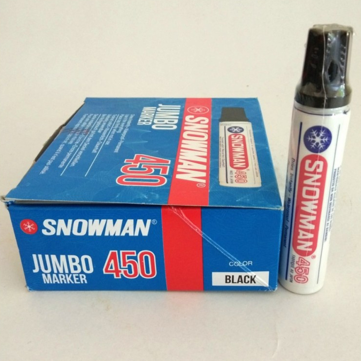 

Spidol Snowman Hitam Jumbo J 450 Tinta Permanen Satuan Perlengkapan Sekolah Kantor Papan Tulis Tools Office School Stuff Peralatan Menulis Writing Instan Dry Murah Stationery Black Colour Papan Tulis Toko Best Selling Product Pentacle Malang
