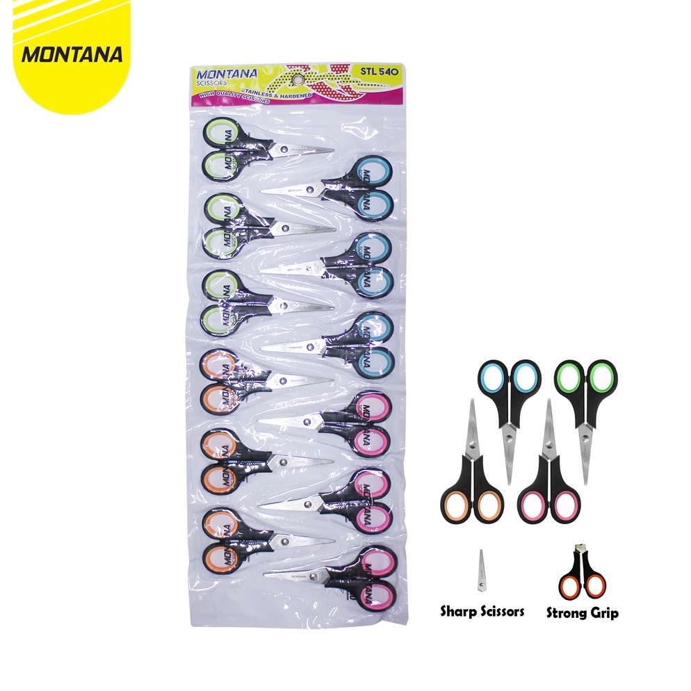 

Diskon MONTANA Scissors Gunting Montana STL54 YAI