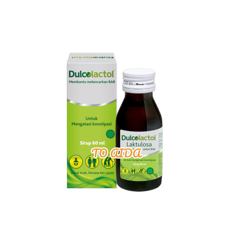 Dulcolactol Sirup 60 ml - Obat Sembelit pada Bayi & Anak