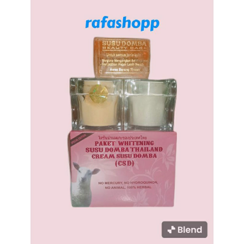 cream susu domba ori thailand