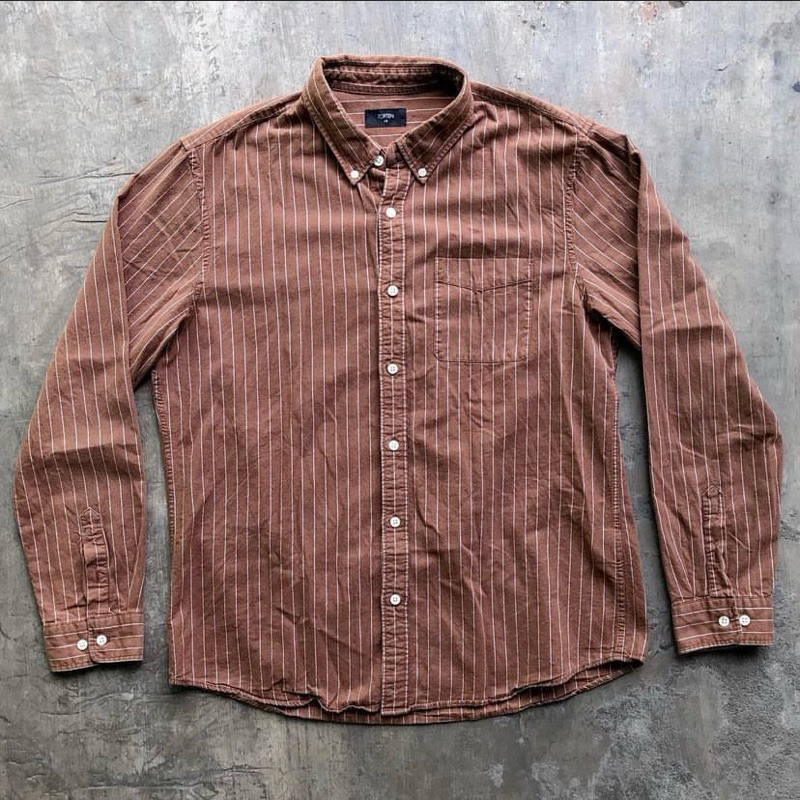 Flannel Kemeja Vintage Topten Second Original