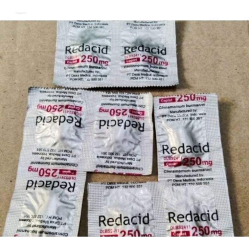 Redacid 250mg/tablet