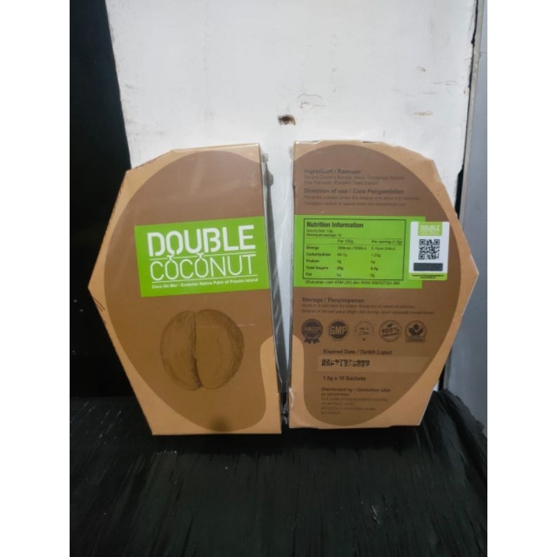 

Double coconut double coconut 1.5g x sachet