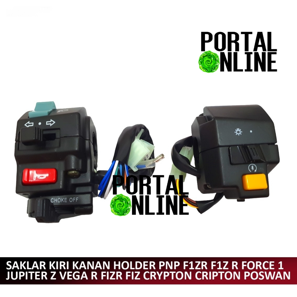 ( COD ) SAKLAR KIRI KANAN HOLDER F1ZR F1Z R FORCE 1 JUPITER Z VEGA R FIZR FIZ CRYPTON CRIPTON SEIN S
