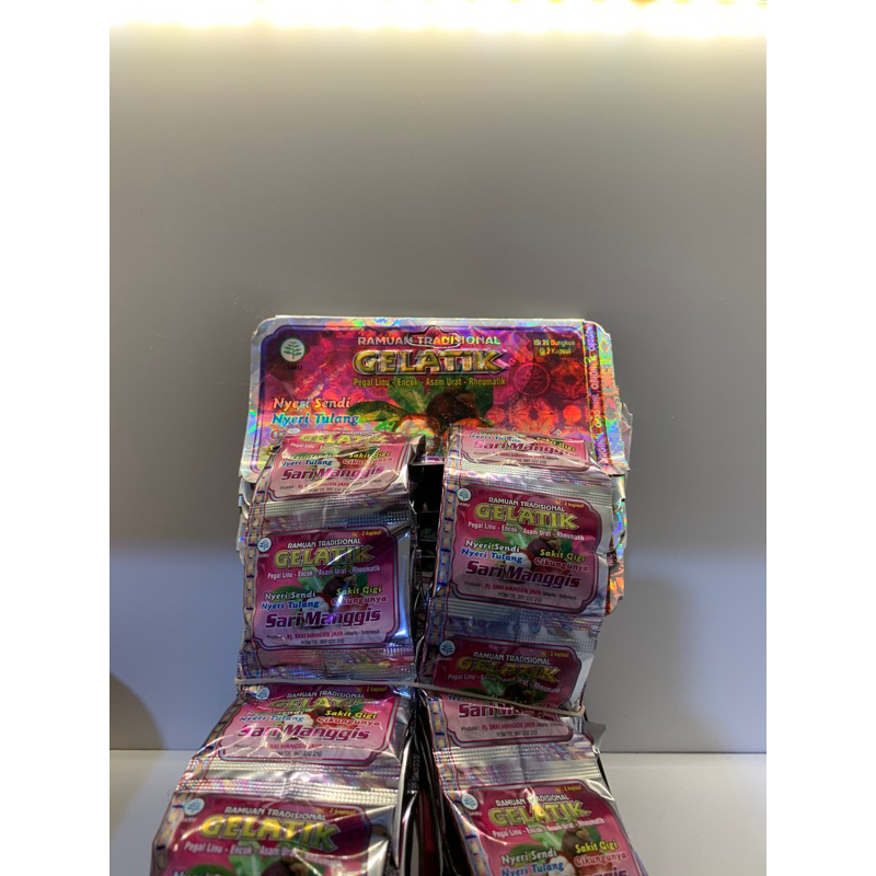

GELATIK SARI MANGGIS KAPSUL ORIGINAL