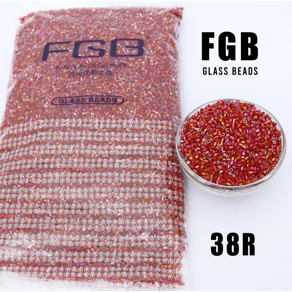 Payet mote bambu warna PELANGI FGB