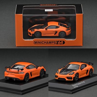 T64MC-004-OR - Porsche Cayman GT4 RS Pastel Orange