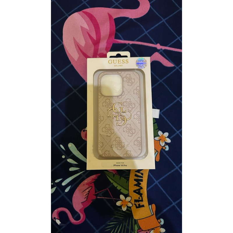 NEW GUESS leatherCASE | CASING IPHONE 14 PRO