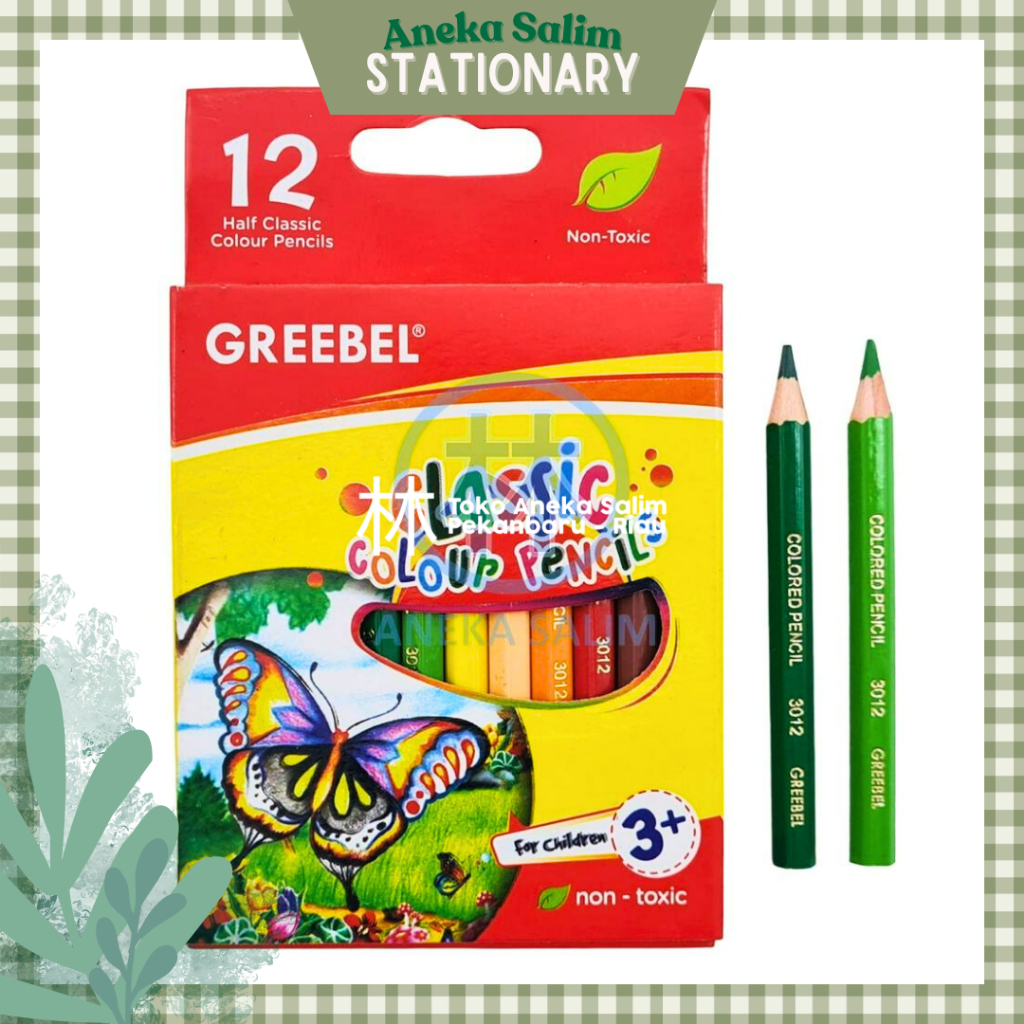 

Anekasalim - Pensil Warna Greebel 12 Warna Pendek 3012